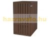 WPC Garden bin storage bin storage bin for 1 80-240 liter bin, brown
