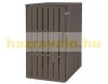 WPC Garden bin storage bin storage bin for 1 80-240 liter bin, gray