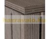 WPC Garden bin storage bin storage bin for 1 80-240 liter bin, gray