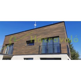 WPC falburkolat Woodlook Co-Grain kerítéselem 400 cm hosszú Palisander kerítéselem kerítés deszka