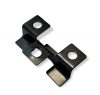 WPC floor plate fastening tab stainless inox clip clip for 2 mm floor plate distance WoodLook
