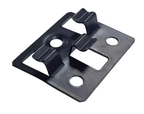 WPC padlólap rögzítő fül rozsdamentes inox klipsz 4 mm padlólap távolsághoz WoodLook