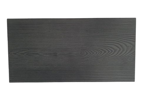 WPC floor board 2.2 meter fiber 150x20x2200 mm Wood-effect double-sided dark gray anthracite black color covering. Woodlook Premium, non-slip surface