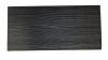WPC padlólap 4 méteres szál 145x21x4000 mm Fahatású kétoldalas sötétszürke antracit fekete színű burkolat. Woodlook Premium, csúszásmentes felület. Méterenkénti ár!