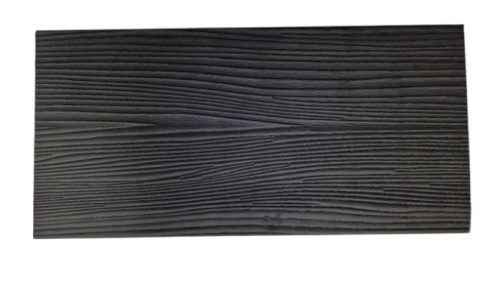 WPC padlólap 4 méteres szál 146x24x4000 mm Fahatású kétoldalas sötétszürke antracit burkolat. 