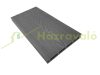 WPC floor board m2 square meter price Wood effect double-sided Graphite gray covering Woodlook Premium non-slip surface