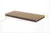 WPC floor board 2.2 meter thread 150x20x2200 mm Wood-effect double-sided dark brown Mahogany covering. Woodlook Premium non-slip surface. Price per meter!