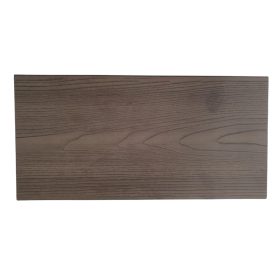   WPC padlólap méterár 145x21x4000 mm Famintás kétoldalas sötétbarna Mahagóni burkolat. Woodlook Premium csúszásmentes felület.