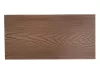WPC padlólap 4 méteres szál 150x20x2200 mm Fahatású kétoldalas barna Merbau burkolat. 