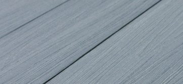 WPC padlólap Woodlook Exclusive típus, Szürke szín 4 méteres szál 145x21x4000 mm igazi fahatású kétoldalas burkolat, matt, csúszásmentes felület. Méterenkénti ár!