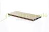 WPC padlólap Woodlook Exclusive típus, Wenge szín 4 méteres szál 145x21x4000 mm igazi fahatású kétol