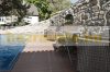 WPC slat 80x10x2200 gray Graphite WoodLook Standard covering slat