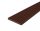 WPC skirting board 63x10x2200 solution covering dark brown Mahogany WoodLook Standard board