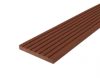 WPC skirting board 63x10x2200 solution covering brown Merbau WoodLook Standard board