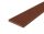 WPC skirting board 63x10x2200 solution covering brown Merbau WoodLook Standard board