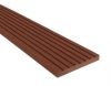 WPC slat 80x10x2200 solution-coating brown Merbau WoodLook Standard cover slat