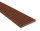 WPC slat 80x10x2200 solution-coating brown Merbau WoodLook Standard cover slat