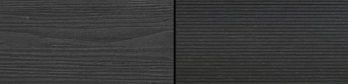 WPC floor board Woodlook Natural Anthracite 2.2 m fiber 150x24x2200 mm real wood effect two-sided anthracite covering, matt, non-slip surface