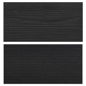   WPC padlólap Woodlook Natúr Antracit 4 m szál 150x24x4000 mm igazi fahatású kétoldalas burkolat, matt, csúszásmentes felület. Méterenkénti ár!