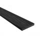 WPC léc 71x10x2200 famintás I oldatakaró sötétszürke Antracit WoodLook Natúr takaróléc
