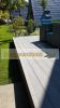 WPC léc 71x10x2200 oldatakaró sötétszürke Antracit WoodLook Natúr takaróléc