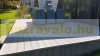 WPC léc 71x10x2200 oldatakaró sötétszürke Antracit WoodLook Natúr takaróléc