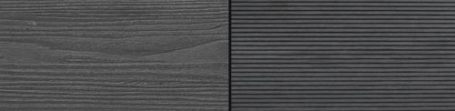 WPC floor board Woodlook Natural Graphite 2.2 m thread 150x24x2200 mm real wood-effect double-sided brown covering, matte, non-slip surface.