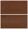 WPC floorboard Woodlook Natural Merbau 4 m fiber 150x24x4000 mm real wood-effect double-sided brown covering, matte, non-slip surface. Price per meter!