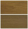 WPC floorboard Woodlook Natural Teak 4 m fiber 150x24x4000 mm real wood-effect double-sided brown covering, matte, non-slip surface. Price per meter!
