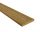 WPC léc 71x10x2200 oldatakaró világosbarna Teak WoodLook Natúr famintás takaróléc