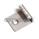 WPC floor plate starter fixing tab stainless inox WoodLook