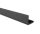 WPC corner molding 41x41x2200 mm L profile dark gray Anthracite color 2.2 m WoodLook
