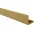 WPC sarokléc 25x48x2200 mm világosbarna Teak színű 2,2 méteres szál Méterenkénti ár! WoodLook