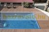 WPC board closing element 150x24 mm light brown-yellow Teak WoodLook Natural floor board end cap
