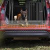 XL dog carrier double pet cage aluminum portable for 2 dogs with Dogbox partition 