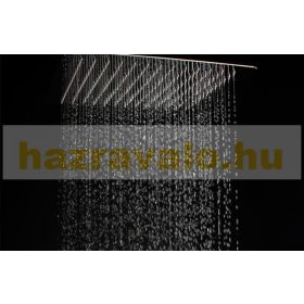   Zuhanyfej szögletes 20X20 cm extra méreteben esőztető zuhanyzófej