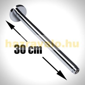   Zuhanyfejtartó mennyezetre kerek, 36 cm hosszú esőztető zuhanyzófejhez Zuhanyrózsa tartó cső