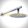 Shower head holder for round, 40 cm long sprinkler shower head on the side wall Shower rose holder pipe