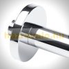 Shower head holder for round, 40 cm long sprinkler shower head on the side wall Shower rose holder pipe
