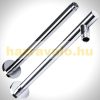 Shower head holder for round, 40 cm long sprinkler shower head on the side wall Shower rose holder pipe