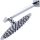 Shower head holder for side wall square, 40 cm long sprinkler shower head Shower rose holder pipe