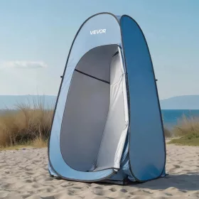   Pop-up kemping zuhanysátor 122x122x213 cm mobil öltözősátor vízálló toalett sátor 