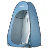 Pop-up kemping zuhanysátor 122x122x213 cm mobil öltözősátor vízálló toalett sátor 