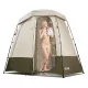 2 részes kemping zuhanysátor és öltözősátor 250x122x218 cm khaki kemping WC-sátor