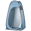 Pop-up kemping zuhanysátor 119x119x210 cm mobil öltözősátor 