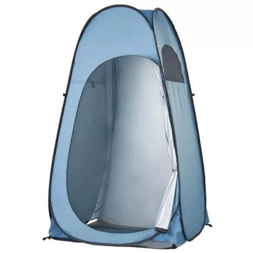 Pop-up kemping zuhanysátor 119x119x210 cm mobil öltözősátor 