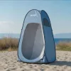 Pop-up kemping zuhanysátor 119x119x210 cm mobil öltözősátor 