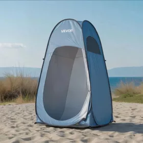   Pop-up kemping zuhanysátor 119x119x210 cm mobil öltözősátor 