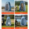 Pop-up kemping zuhanysátor 119x119x210 cm mobil öltözősátor 