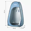 Pop-up kemping zuhanysátor zuhanyzsákkal 119x119x190 cm öltöző és toalett sátor 